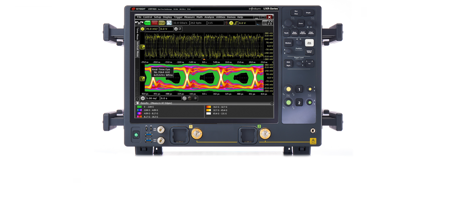 Keysight UXR - najrýchlejšie real-time osciloskopy na svete