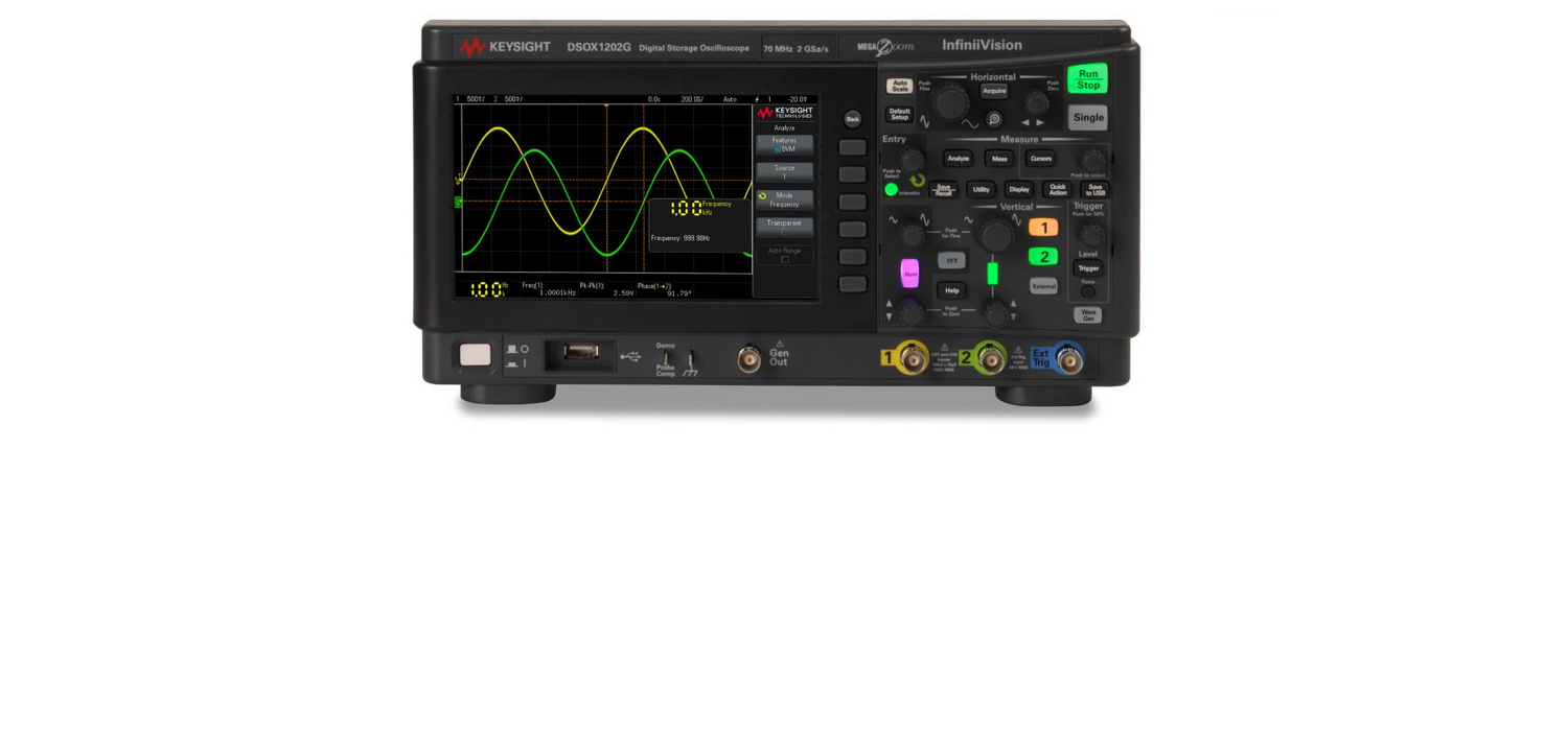 Nová generácia 2kanálových osciloskopov Keysight DSOX1000: Špičková technológia za dostupnú cenu