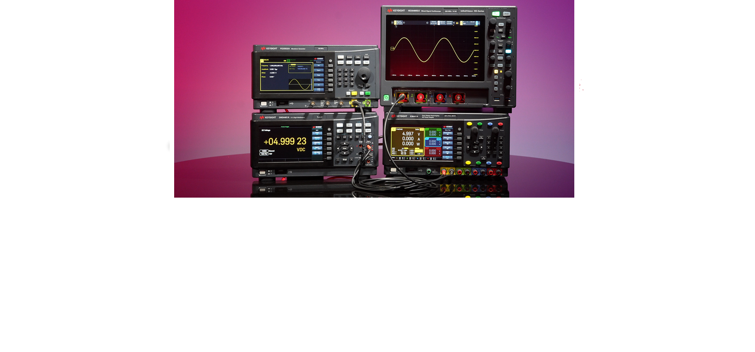 Nové prístroje radu Keysight Smart Bench