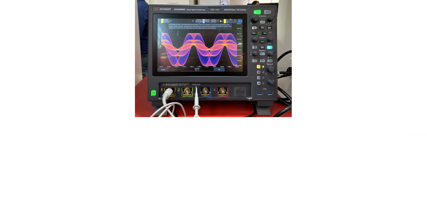 14-bitové osciloskopy Keysight HD3