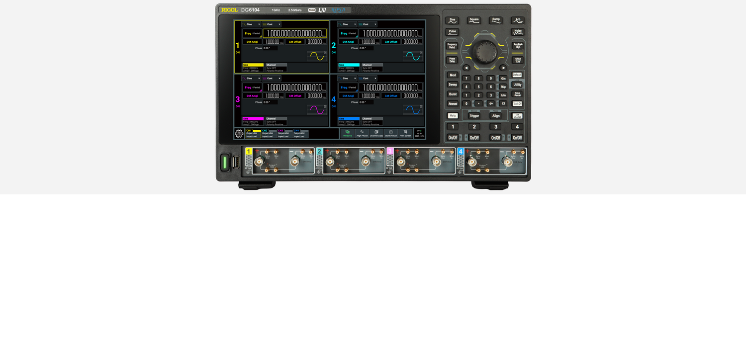 Funkční / Arbitrary generátoryRIGOL DG6000