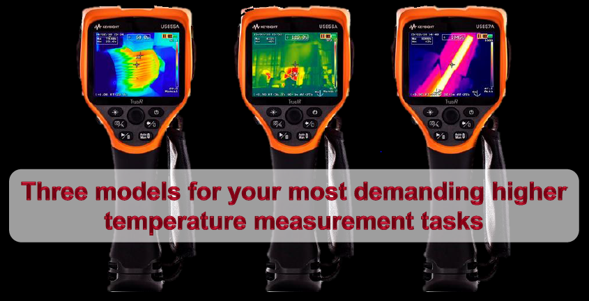 Nové termokamery Keysight Technologies