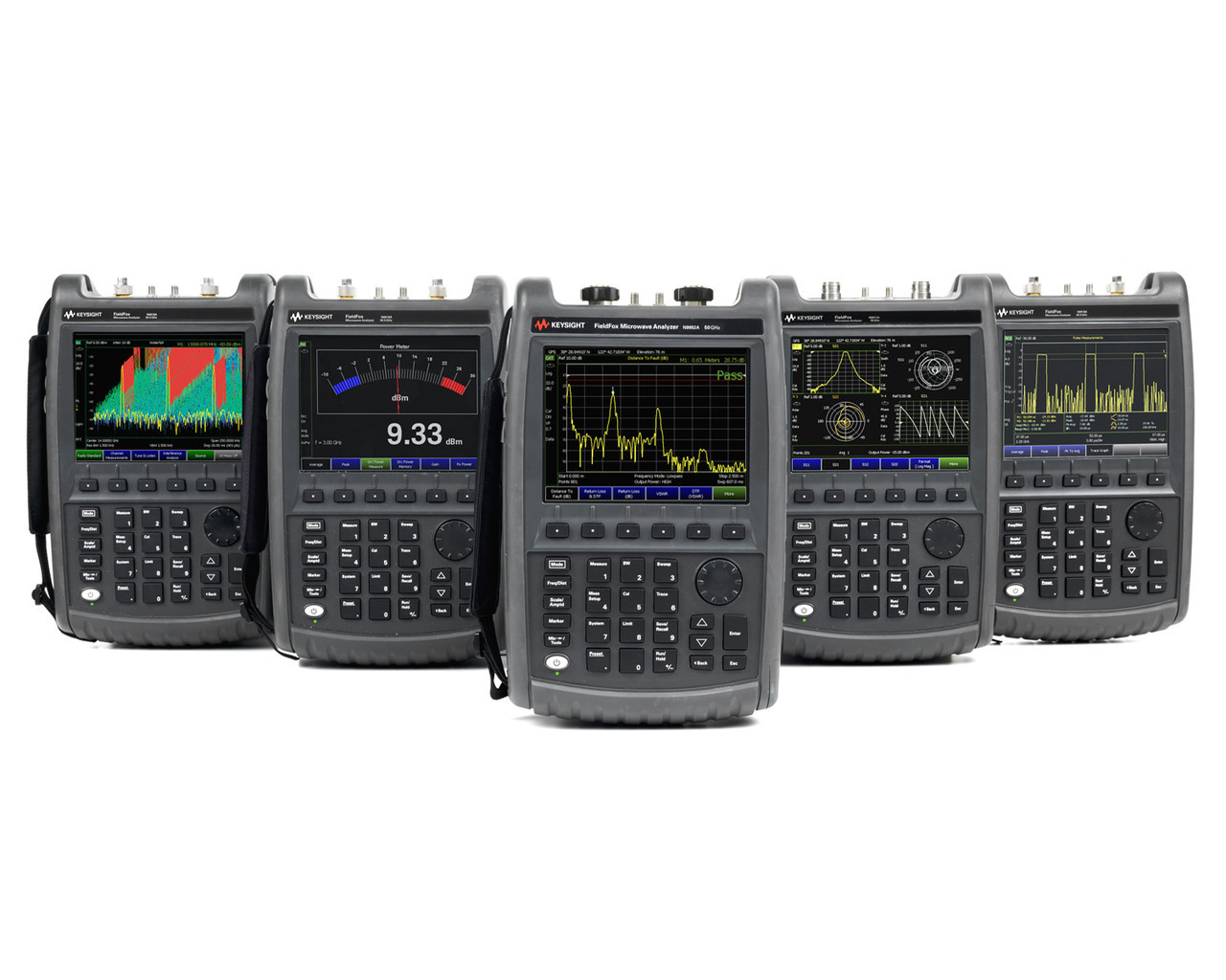 Nové 50 GHz ručné spektrálne analyzátory Keysight FieldFox